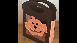 ScanNCut Canvas Halloween GiftTreat Bag [upl. by Landan]