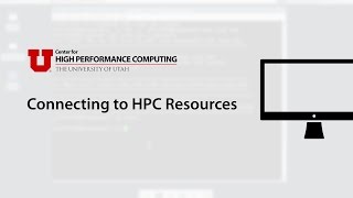 Connecting to HPC Resources [upl. by Aehsa]