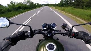 Z900RS  Akrapovič exhaust  Pure Sound [upl. by Llenet]