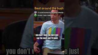 Beat around the bush  Meaning Pronunciation Vocabulary englishwithfilms englishvocabulary [upl. by Bortz]