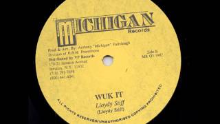 Lloydy Stiff  Wuk It  Dub  12quot Michigan Records 1992  US SLACKNESS 90S DANCEHALL [upl. by Hendrika]