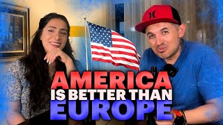 Comparing American and European Cultures Openness Friendliness and Racism [upl. by Dixil]