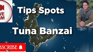 Fishing planet  Live cam Tuna Banzai tips spots dicas guide [upl. by Sadick945]