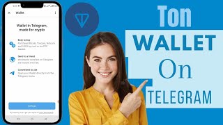 How To Create Ton Wallet On Telegram  Set Up Ton Wallet In Telegram [upl. by Derfliw]