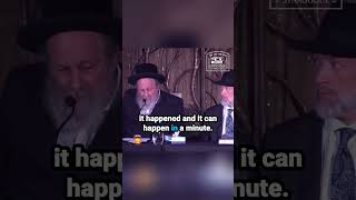 Rav Moshe Weinberger at BRS NOTHING IS CLEAR [upl. by Aracaj]