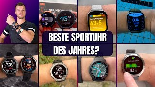 Was waren die besten Sportuhren des Jahres 2024 Garmin Polar Amazfit Coros amp Mehr [upl. by Vod]