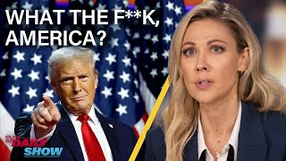 Desi Lydic Reacts to Trumps Election Win amp the Medias Blame Game  The Daily Show [upl. by Ennahtur440]