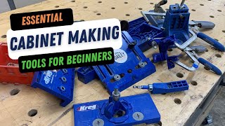 Six Essential Tools for DIY Cabinet Making  Tools Needed for Building Your Own Kitchen Cabinets [upl. by Anrahs961]