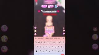 New DTI code music cover song dance singer roblox bracelets dancemusic [upl. by Apeed]