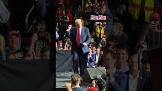 Donald Trump concludes his Milwaukee rally by dancing to YMCA 🇺🇲 USA [upl. by Enelra]