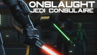 SWTORFR Onslaught Jedi Consulaire [upl. by Trilbie174]