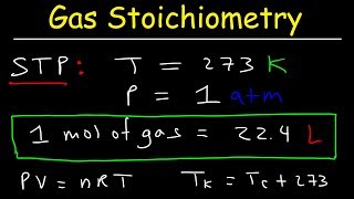 Gas Stoichiometry Problems [upl. by Touber476]