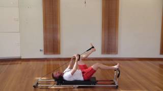 Clinical Pilates  Short Spine Legs [upl. by Aisatana]