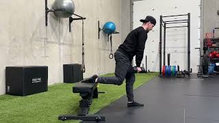 Dumbbell RFESS to Single Leg Deadlift [upl. by Yemane]