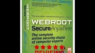 Webroot Secure Anywhere 2014 Review [upl. by Alle114]