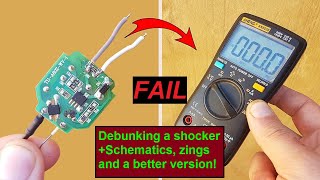 Mextrafs Backlight Tester  Its A Shocker  Schematics Tests and a Zing [upl. by Wicks]