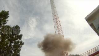 WECT Raycom Television Tower  NEW WORLD RECORD  Controlled Demolition Inc [upl. by Evania]