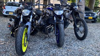 ‼️YAMAHA MT07 amp XT660R  Oriente Antioqueño gopro [upl. by Danaher629]