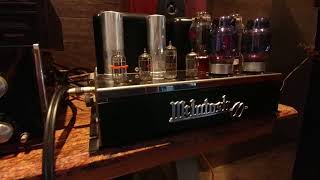 McIntosh Mc60s Monoblock Amps Units test with McIntosh C28 Preamp [upl. by Odranreb]