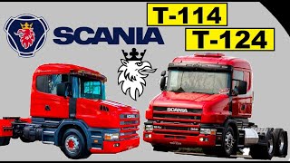 História dos SCANIA T 114 e T 124 [upl. by Yecnuahc]