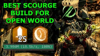 Guild Wars 2  Best Scourge Build For Open World Check Pinned Comment [upl. by Thelma]