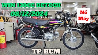 Tiếng máy Máy Win 130cc Detech giòn tan ship TP HCM ngày 081224CH Mai Duyên Khải Phạm win 130 [upl. by Neff]