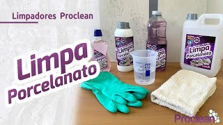 LIMPA PORCELANATO PROCLEAN [upl. by Enyawed]