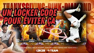 Locker Code pour ThanksGiving  Choix Pink analyse des choix un event encore raté  NBA2K25 MyTEAM [upl. by Adroj511]