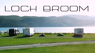 Solo camping at Broomfield Holiday Park Ullapool Scottish Highlands [upl. by Randy815]