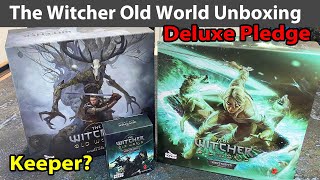 The Witcher Old World Board Game Unboxing [upl. by Hyacinth]