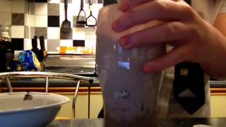 How to do oreo milkshake without a blender [upl. by Esiom340]