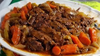 5 STAR POT ROAST RECIPE  How to make an easy pot roast  Step by Step ❤ [upl. by Wiatt127]