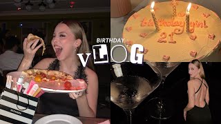 acordei um pouco mais velha 21st BDAY VLOG [upl. by Elnar965]