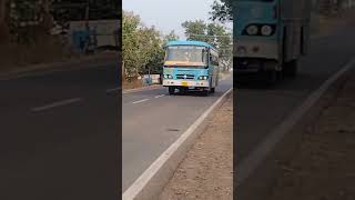 Muddebihal vidyanagar blue ksrtc bus [upl. by Adyan]