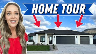 Check out this New Home Tour In Cedar City [upl. by Namdor]