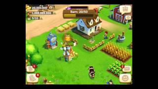 Farmville 2 Country Escape iPad Gameplay Ep 6 Toolshed and Dairy Barn [upl. by Eirtemed]