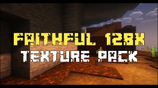 Faithful 128x PBR  Download amp Install Faithful 128x Texture Pack in Minecraft 1202 [upl. by Ferri962]