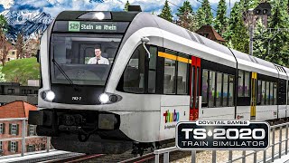 TS 2020 Im Stadler GTW unterwegs zwischen Schaffhausen und Kreuzlingen  TRAIN SIMULATOR 2020 [upl. by Yar708]