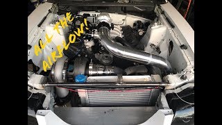 Custom 35” intercooler piping on my turbo 46 [upl. by Vinita]