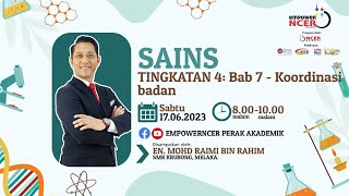 Sains Tingkatan 4 Bab 7  Koordinasi Badan [upl. by Stephenie109]