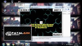 ★Pack De Cheats Indetectables Para Cs Source By NickWin Cs★ [upl. by Nyvets]