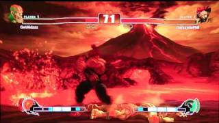 Street Fighter 4 HD  Akuma MADNESS pt7 [upl. by Nuawed]