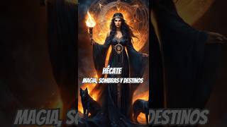 Hécate La Diosa De La MAGIA Sombras y DECISIONES Cruciales ☠️Mitología Griega mitologia shorts [upl. by Anaiek]