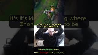 August  Why Defensive Items Have Damage Stats Zhonyas [upl. by Alrep]