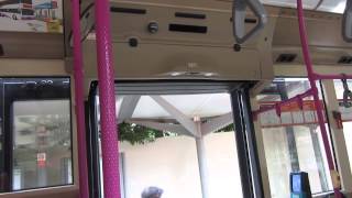 SBS Transit Scania K230UB Euro V Batch I SBS8689L Masats Sliding Plug Doors [upl. by Zebedee]