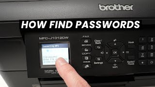 How to Find the Passwords of Any Brother Printer  3 Ways [upl. by Kendy]