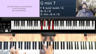 OoH Child Things Are Gonna Get Easier  by The Five Stairsteps Piano Tutorial [upl. by Abraham]