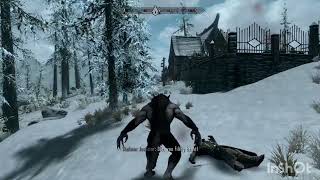 Skyrim  Banger Ganged this THALMOR JUSTICIAR [upl. by Naek]