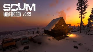 4K 60FPS SCUM 095 Single Player  Ep 13 Base Building Almost Complete [upl. by Alburga16]