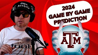 TEXAS AampM AGGIES 2024 GAME BY GAME PREDICTION  COLLEGE FOOTBALL [upl. by Liborio305]